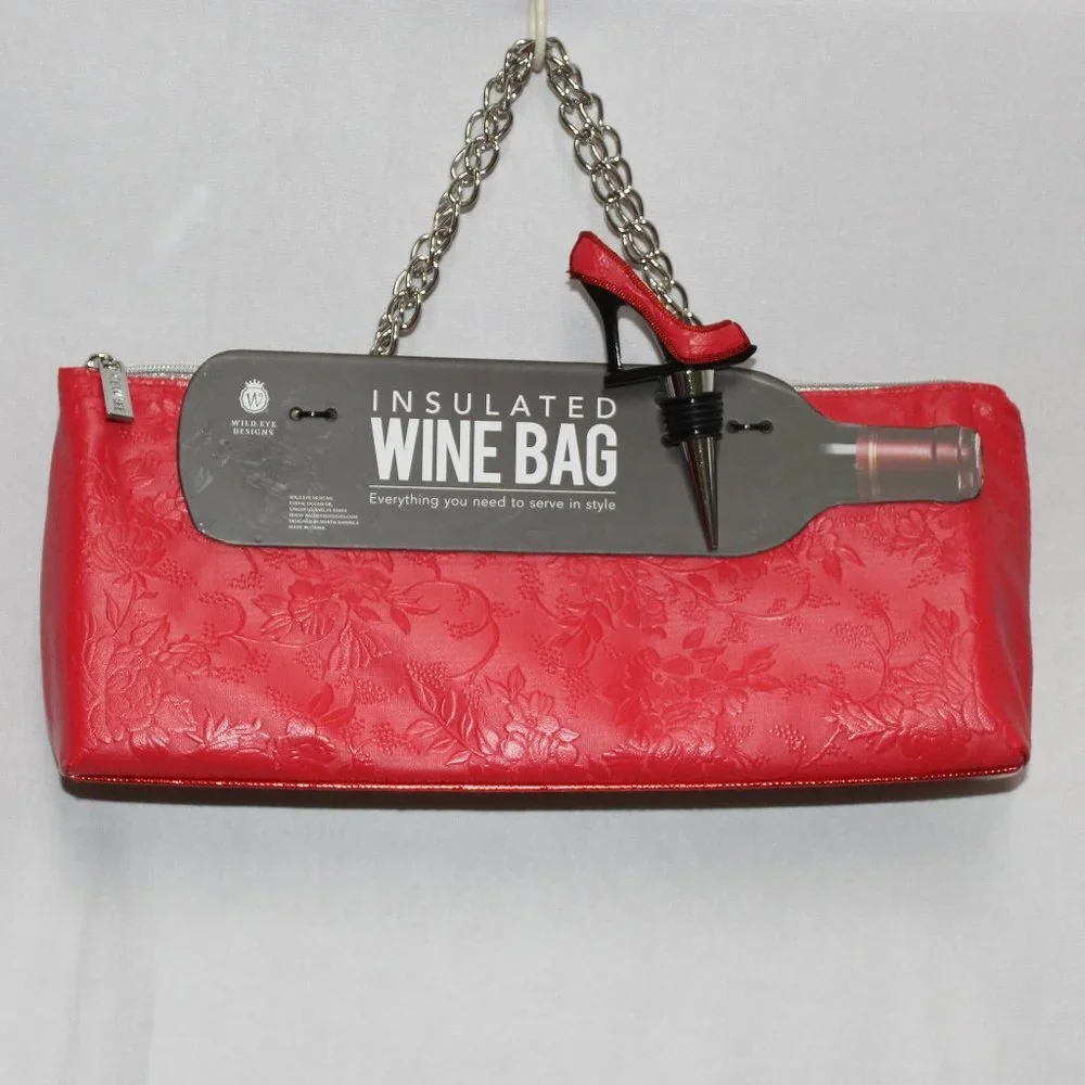 Insulated Wine Bag by Wild Eye Designs